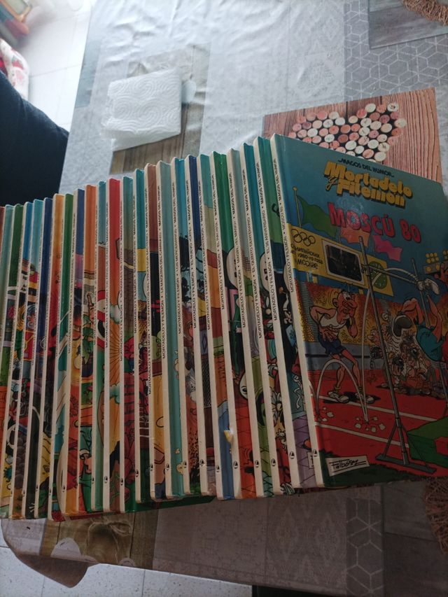 Colección de libros Mortadelo y Filemón