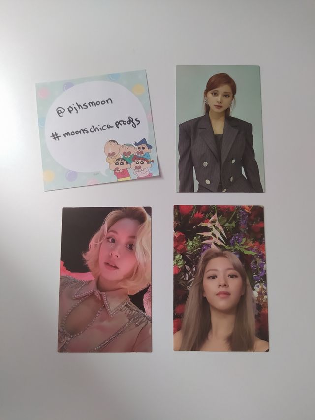 Photocards de TWICE - Eyes Wide Open