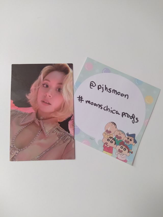 Photocards de TWICE - Eyes Wide Open