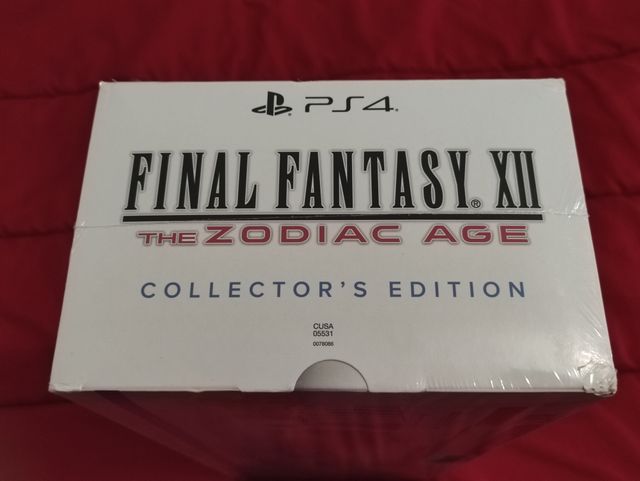 Edizione Collezionista di Final Fantasy XII per PS4 sigillata