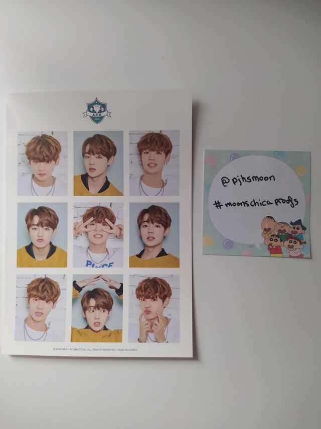 ID cards de A.C.E 2020 Seasons Greetings