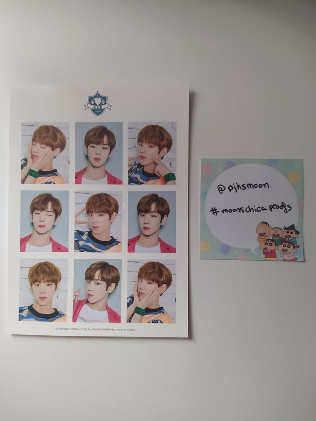 ID cards de A.C.E 2020 Seasons Greetings