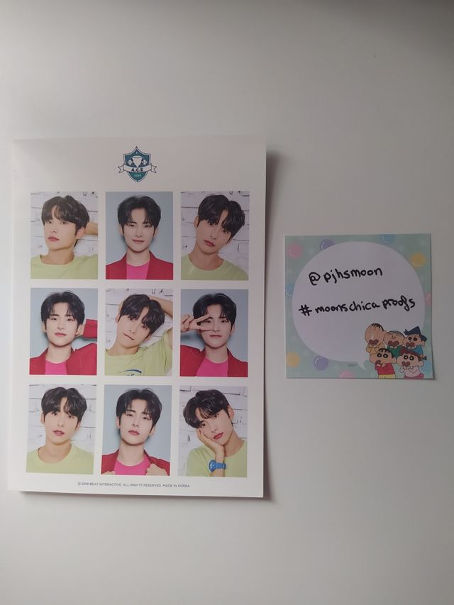 ID cards de A.C.E 2020 Seasons Greetings