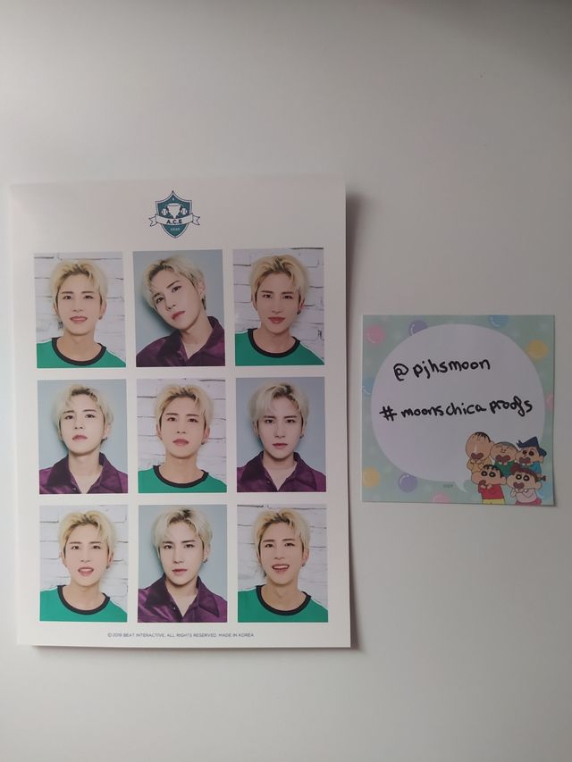 ID cards de A.C.E 2020 Seasons Greetings