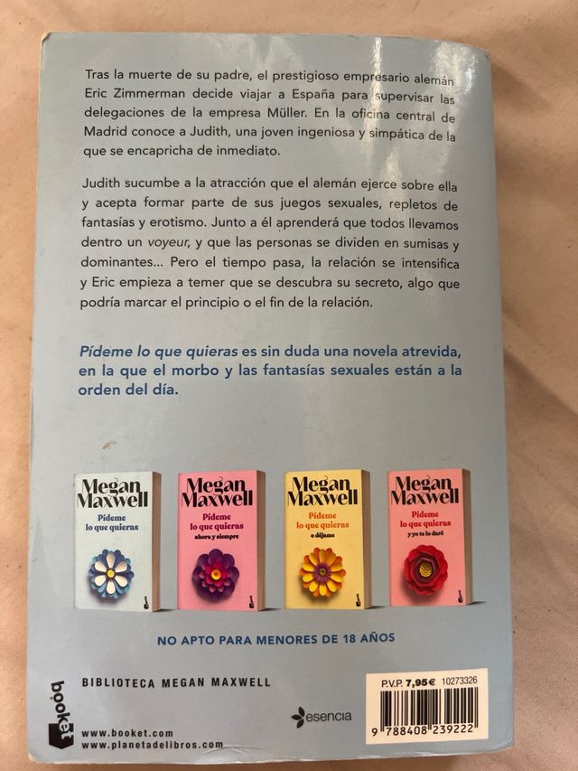 Libro “Pideme lo que quieras”