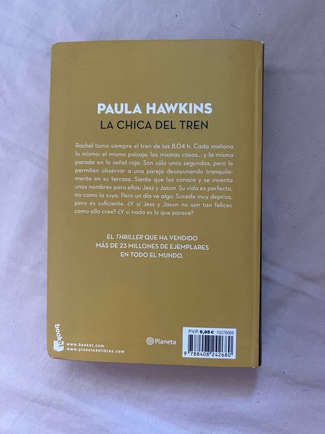 Libro “La chica del tren”