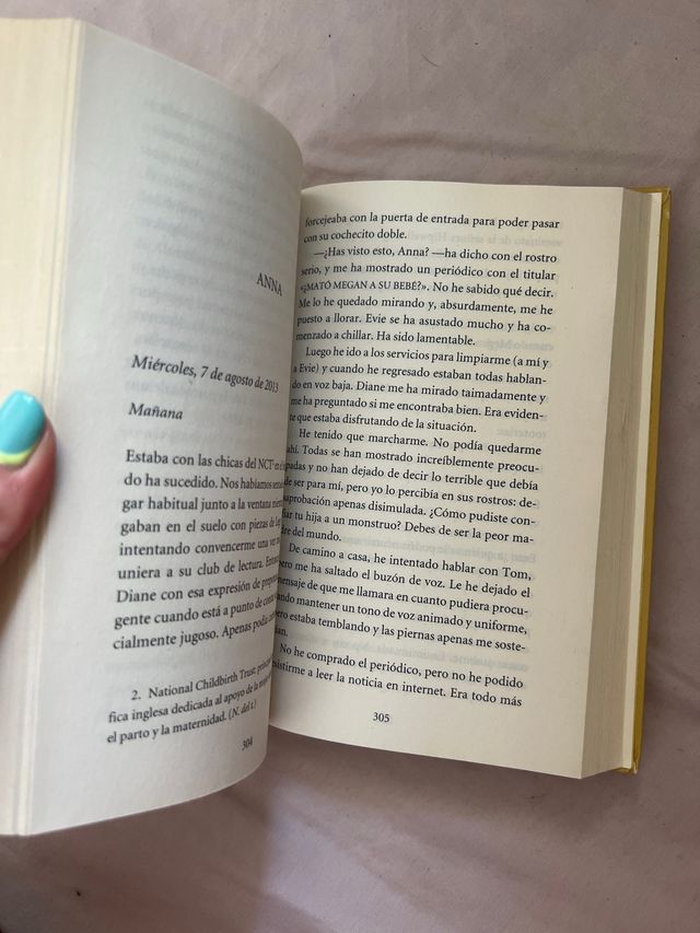 Libro “La chica del tren”