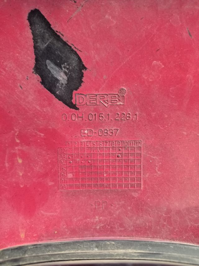 Careta delantera Derbi Senda Xtreme