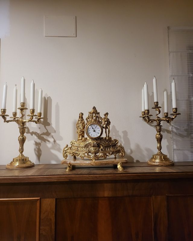 Reloj Candelablos