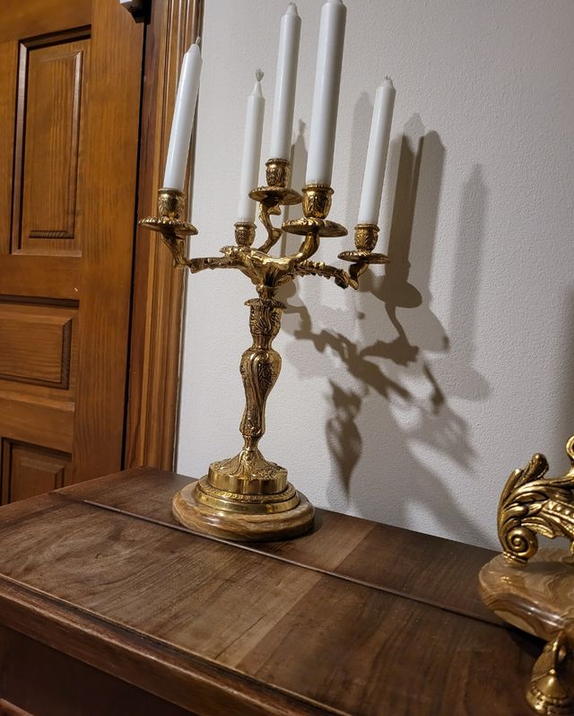 Reloj Candelablos