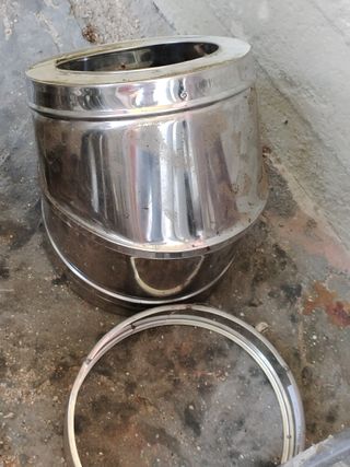 chimenea acero inox