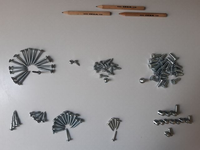 Gran Lot de cargols IKEA