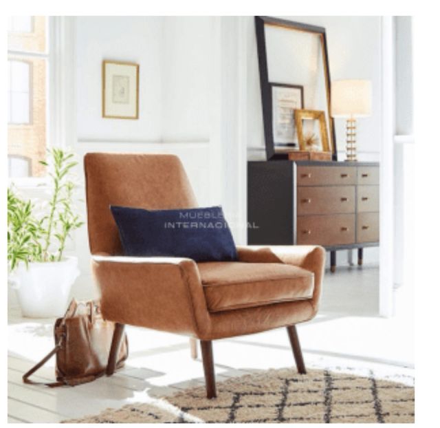 Butaca, sillon marron