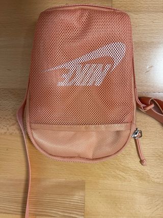 Bolso cruzado nike rosa/salmon