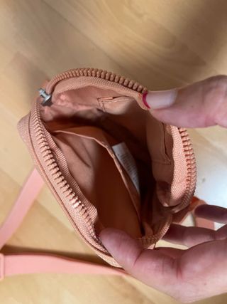 Bolso cruzado nike rosa/salmon