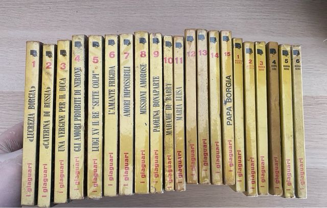 Lotto libri letteratura erotica i giaguari anni 70