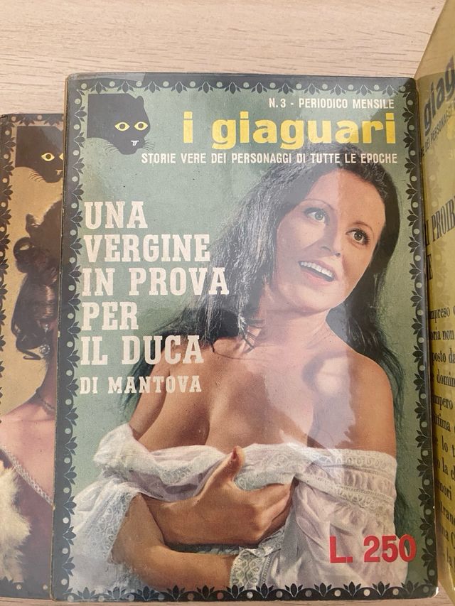 Lotto libri letteratura erotica i giaguari anni 70