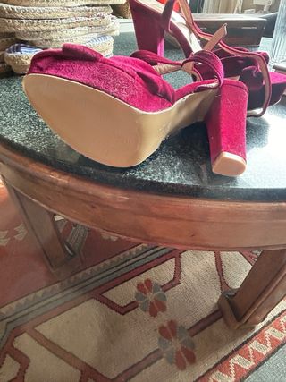 Sandalis fiesta terciopelo