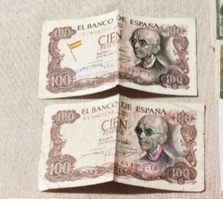 Billete 100 pesetas 1970 banco de españa