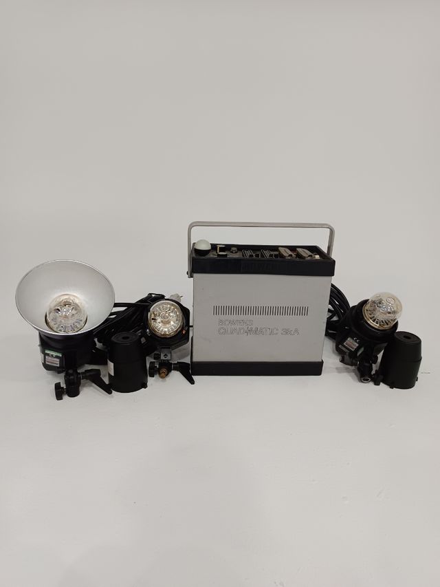 Generador bowens quad matic 3kA+3 flashes