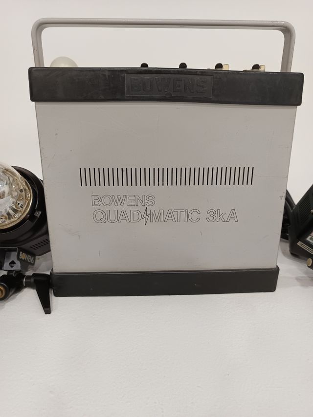 Generador bowens quad matic 3kA+3 flashes