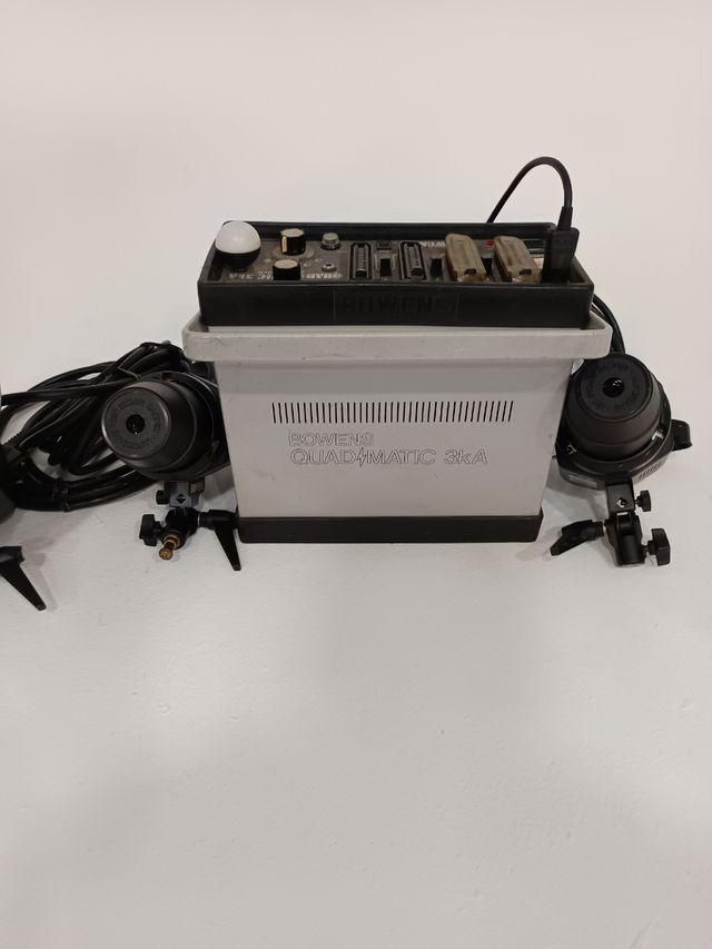 Generador bowens quad matic 3kA+3 flashes
