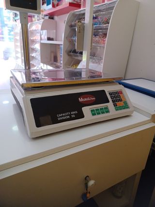 Balanza digital comercio
