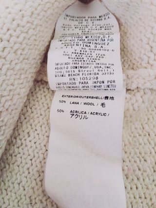 Vendo jersey Adolfo Domínguez 