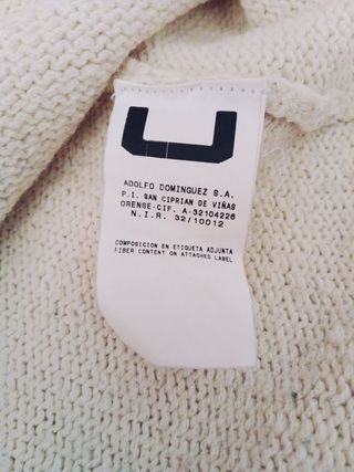 Vendo jersey Adolfo Domínguez 