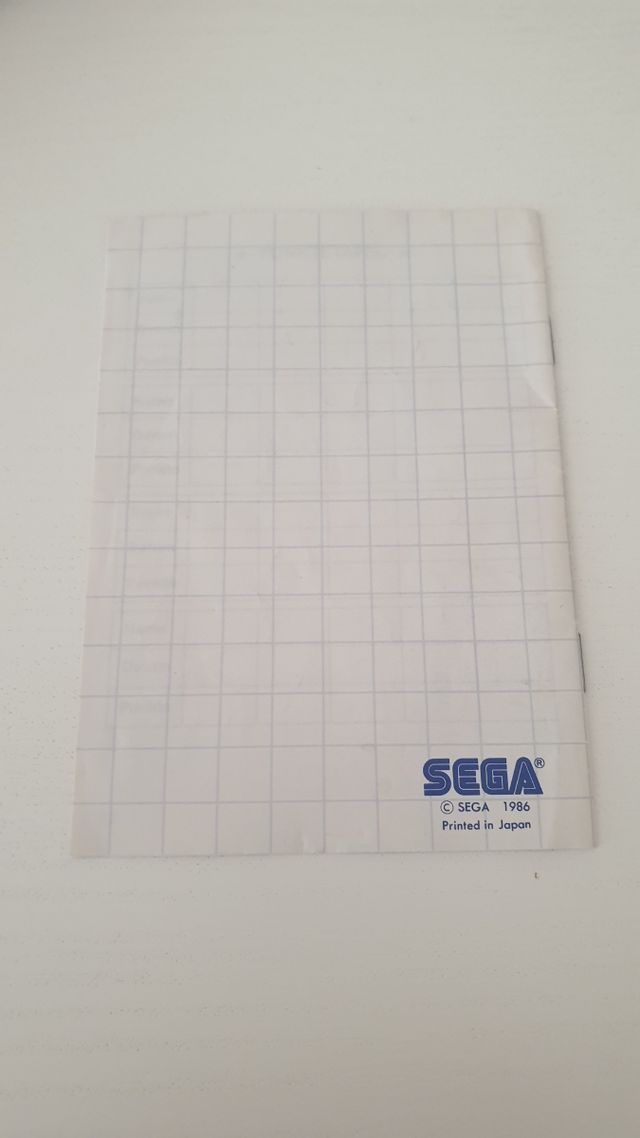 Hang on ORIGINAL SEGA CARD master system