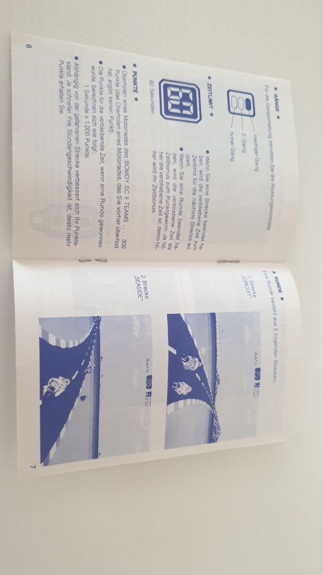 Hang on ORIGINAL SEGA CARD master system