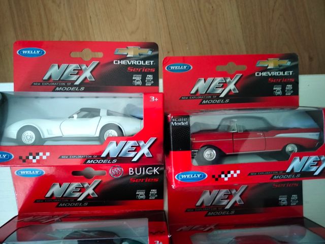 Lote 9 coches Welly 1/36