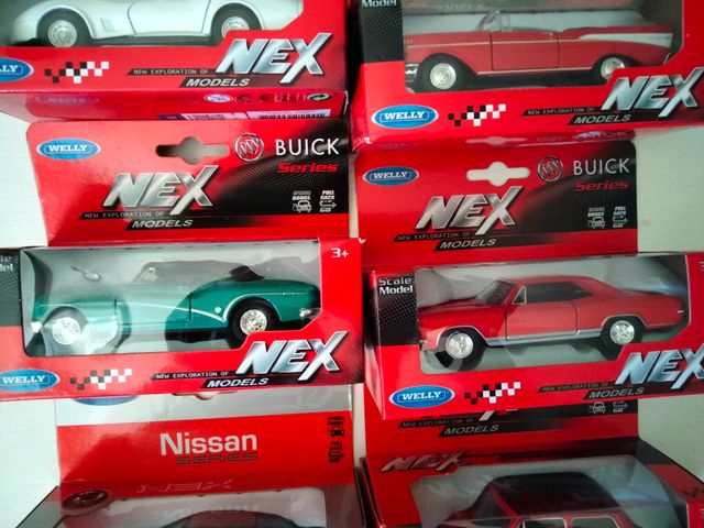 Lote 9 coches Welly 1/36