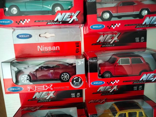 Lote 9 coches Welly 1/36