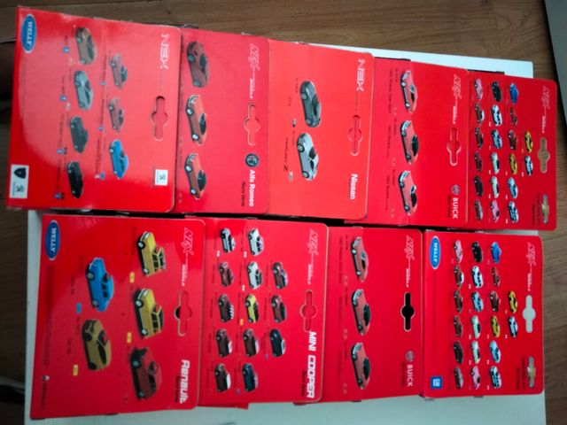 Lote 9 coches Welly 1/36