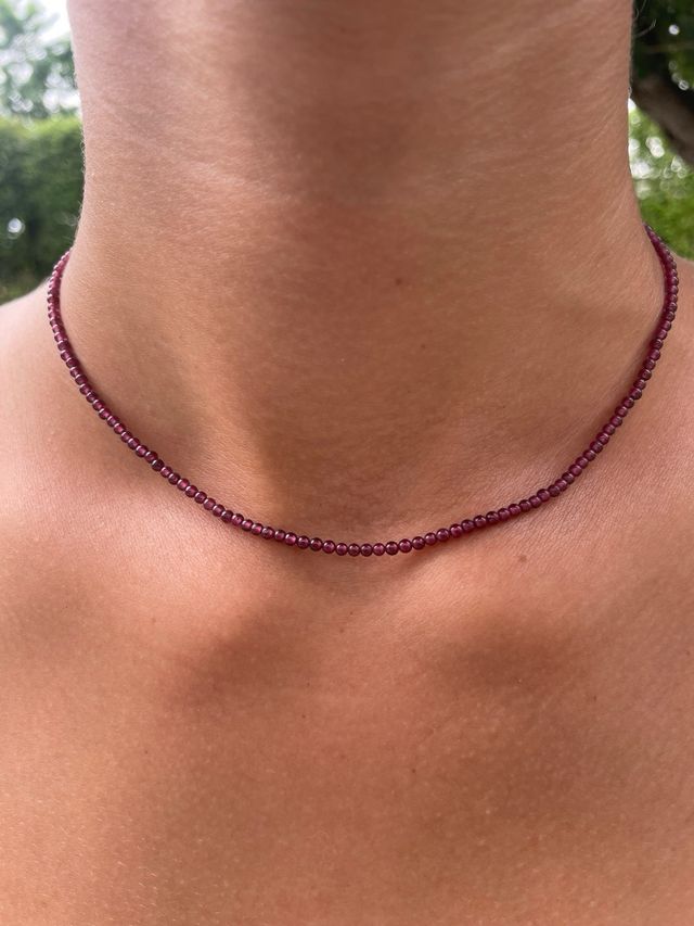 Collana microgranati