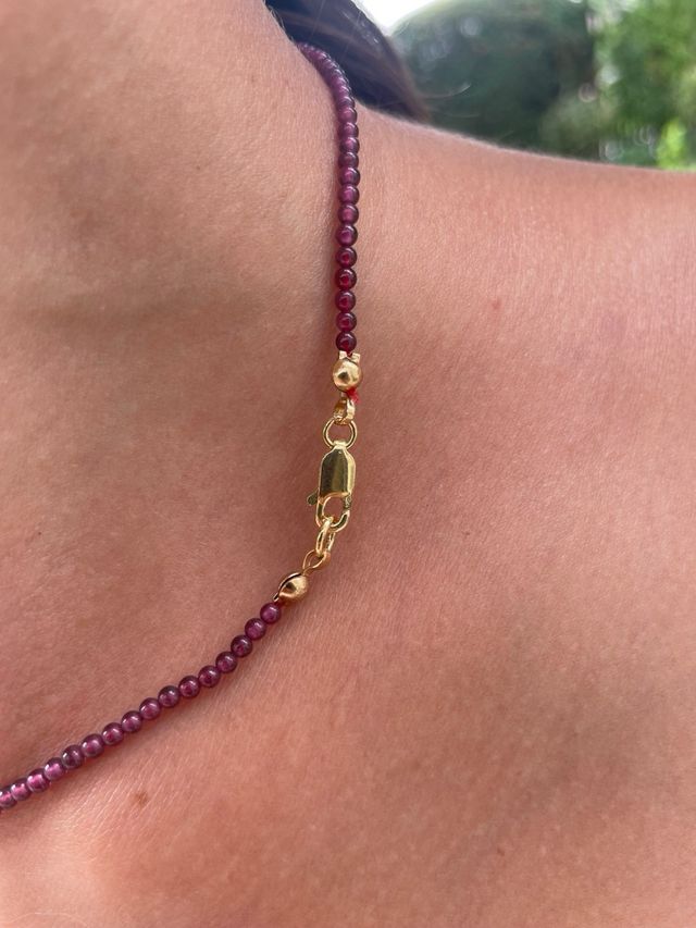 Collana microgranati