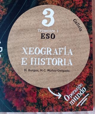 Libros Xeografía e Historia 3 ESO