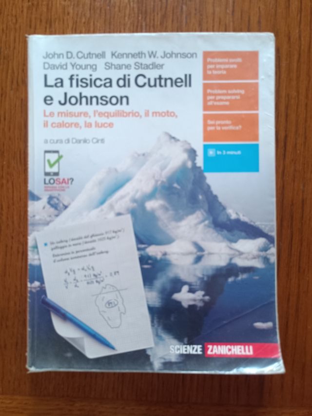 La fisica di Cutnell e Johnson