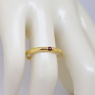 Anillo Oro 18K con Rubí