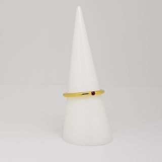 Anillo Oro 18K con Rubí