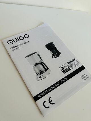 Cafetera de jarra + filtros de regalo