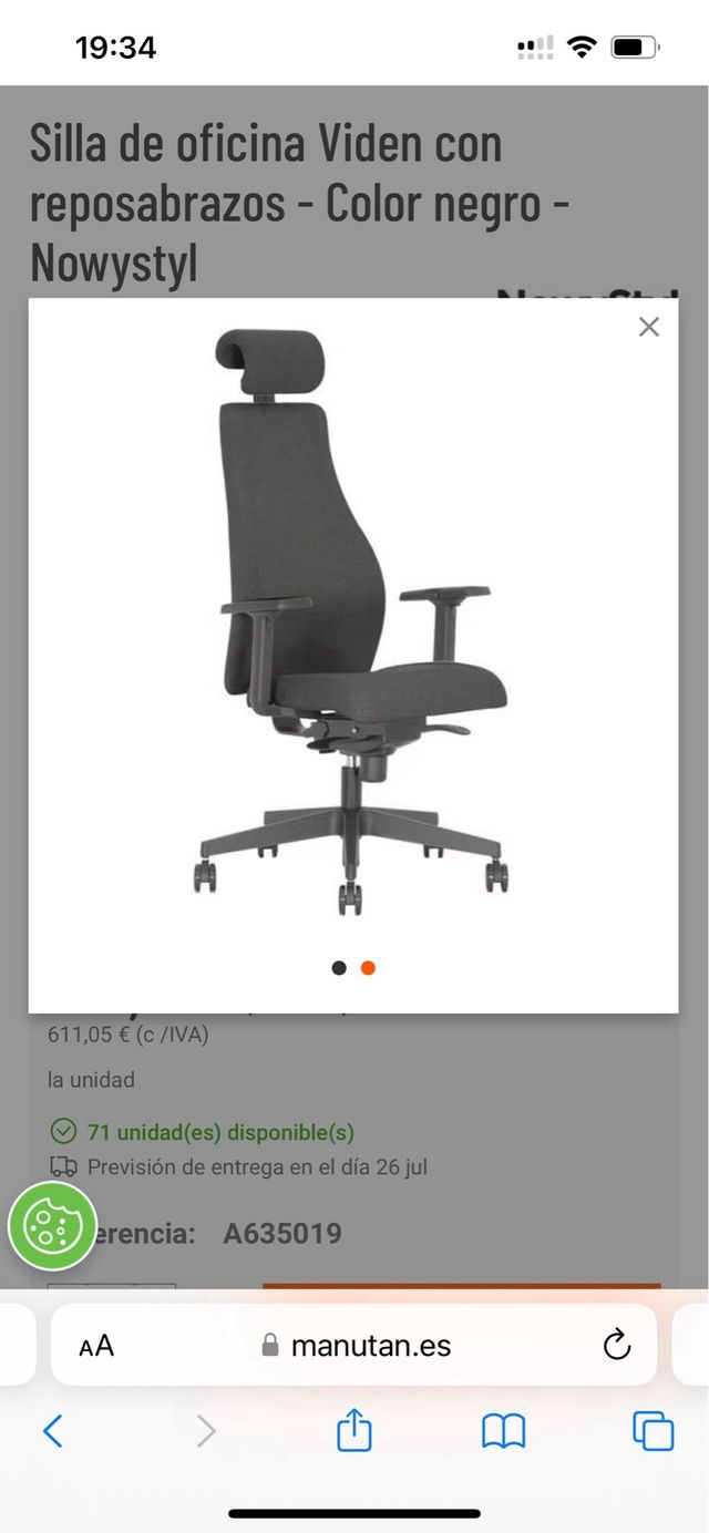 Silla Oficina Nowy Styl