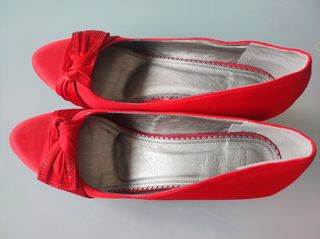 Zapatos rojos de fiesta