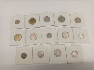 Lote monedas de Bélgica 