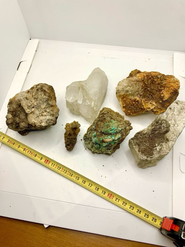 Minerali - Lotto 6 Pezzi