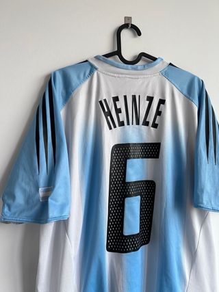 Camiseta Adidas Vintage Argentina Heinze 2004