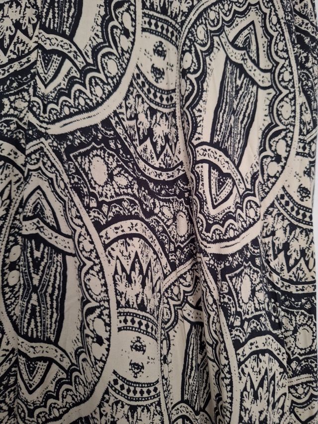 Vestido balinés corte asimétrico