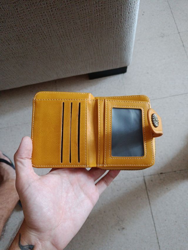 Cartera Amarilla Mujer