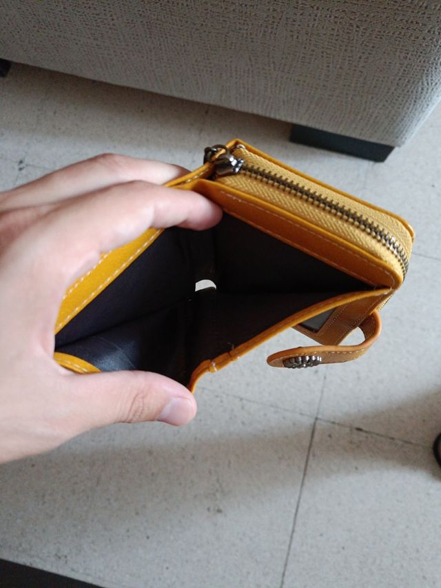 Cartera Amarilla Mujer